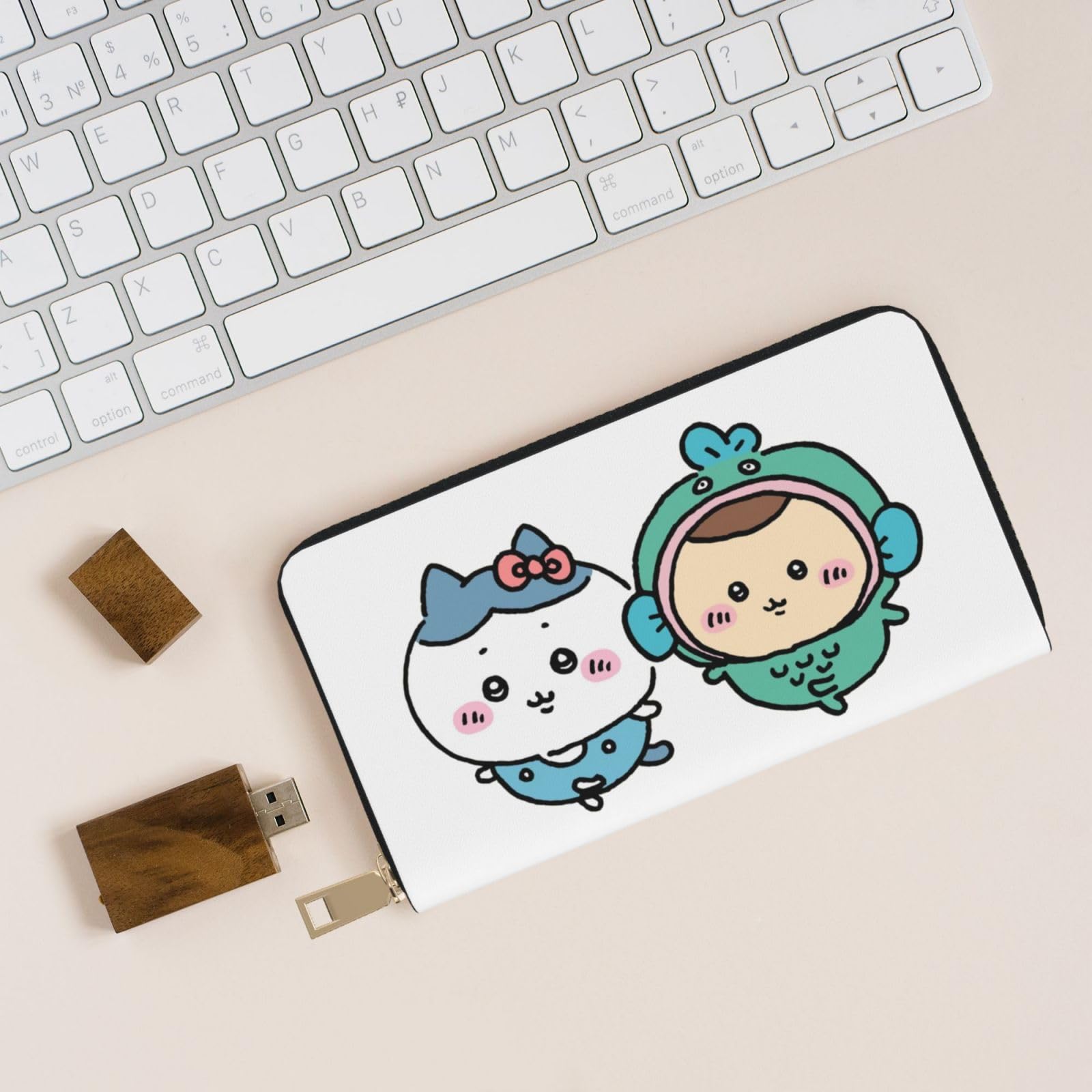 Amazon.co.jp: 財布 面白い ちいかわ くりまんじゅう ハンギョドン 長